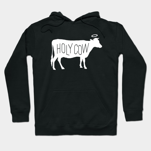 Holy Cow Hoodie by ZekeTuckerDesign